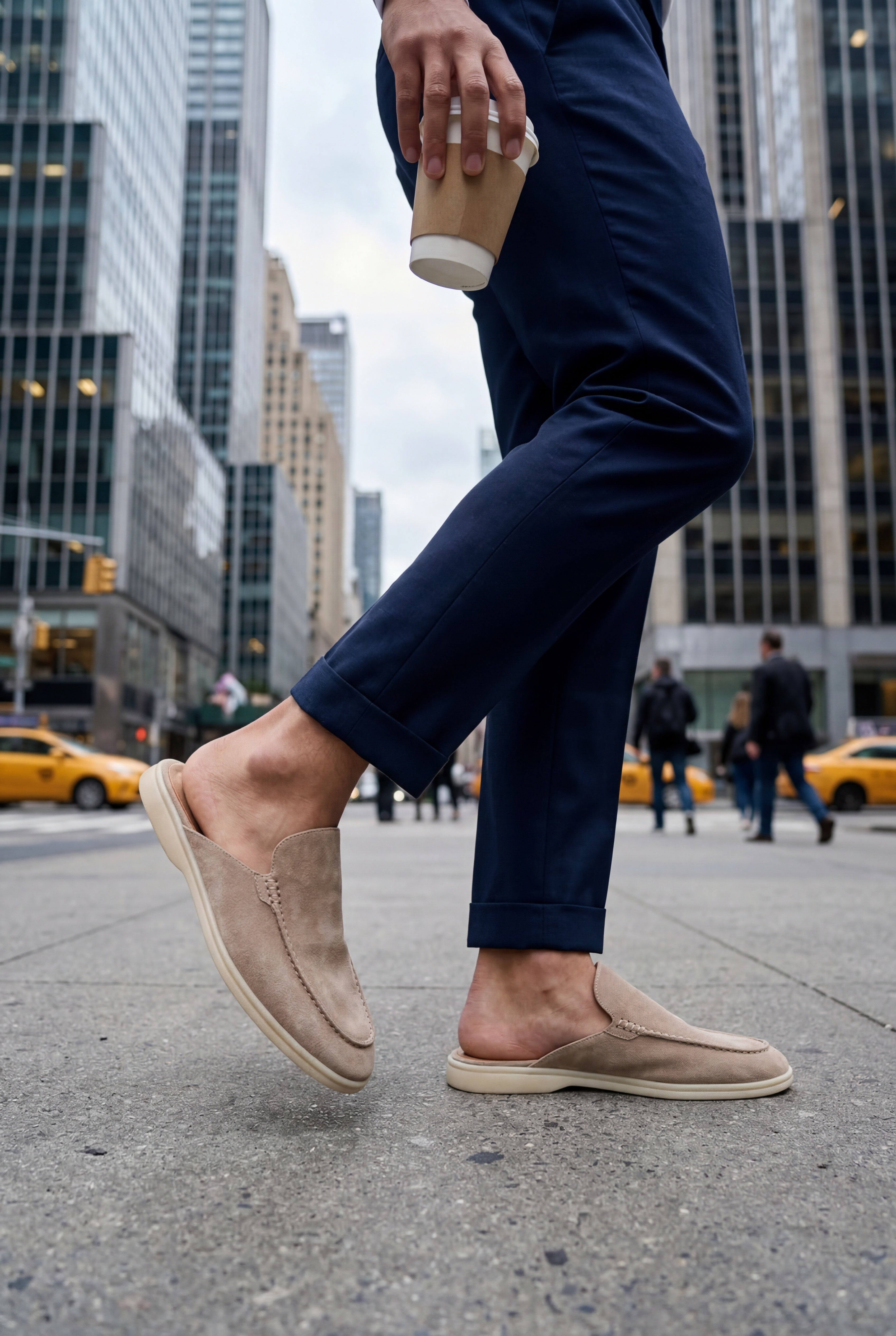 beige Desert Nina Mule
