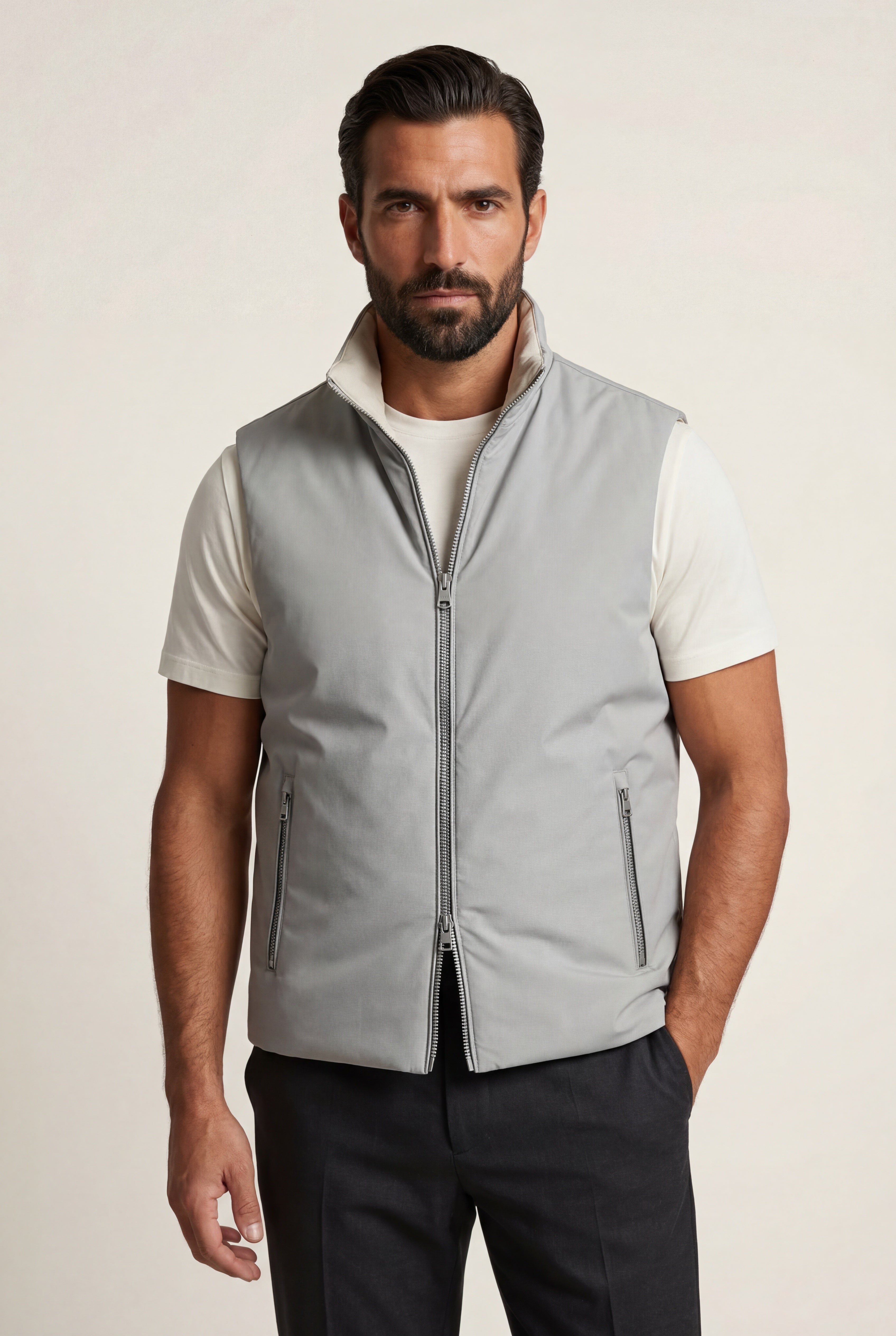 Grey Tech Gillet