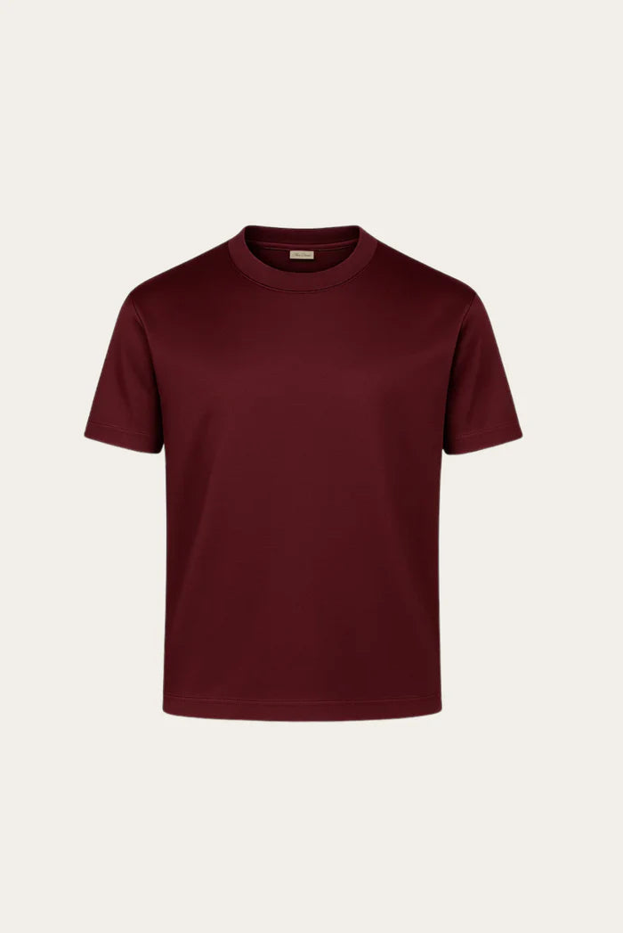Nina Burgundy Tee